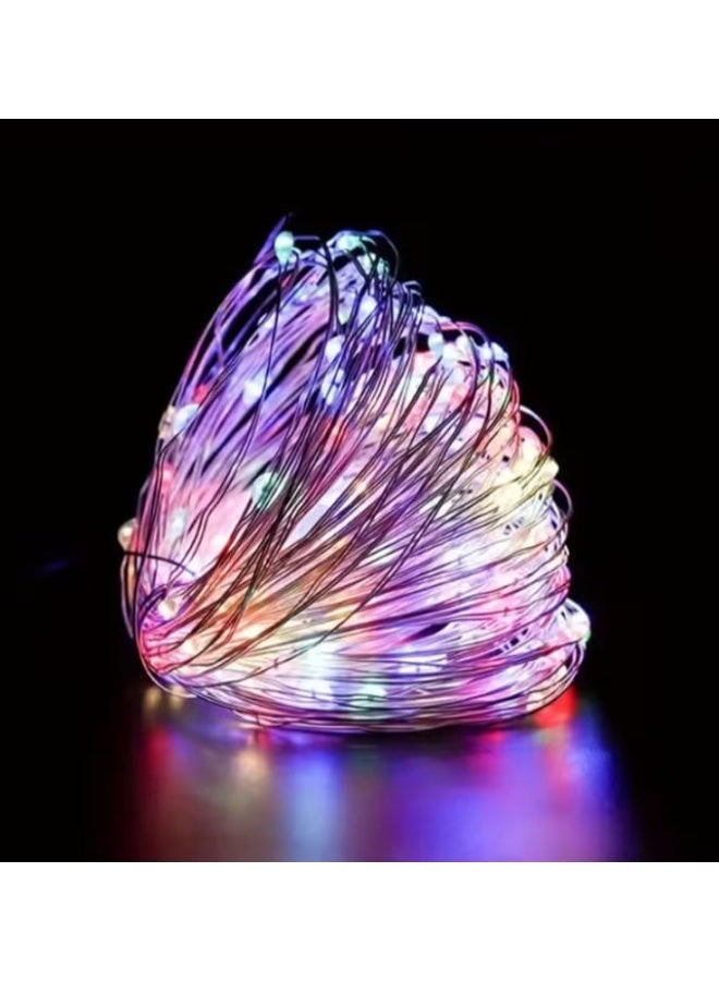 Set of 6 Decorative Light Strings with Copper Wire - Image 4